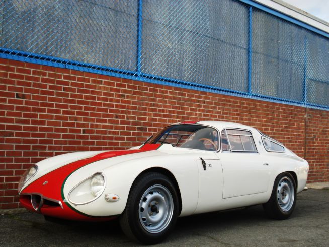 ItalianCar White Alfa Romeo Zagato
