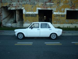 ItalianCar White Fiat 128